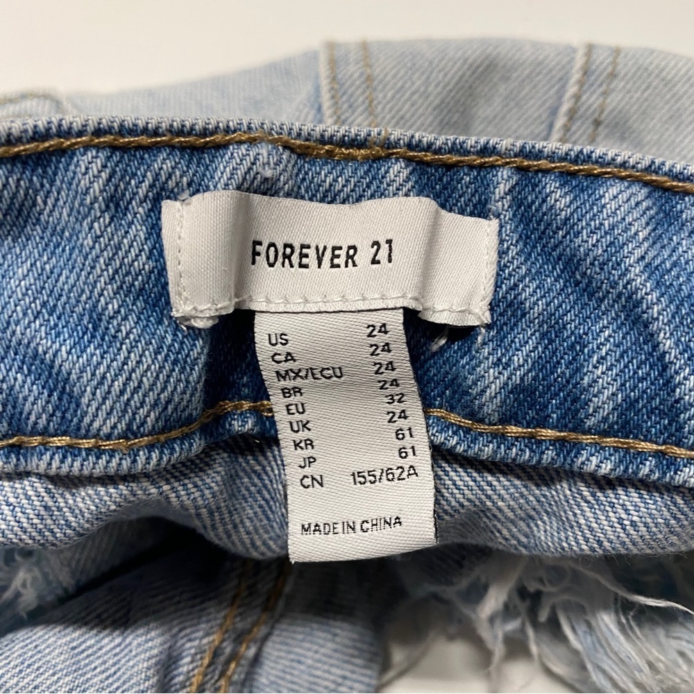 Forever 21 | Distressed Denim Shorts - Picture 5 of 9